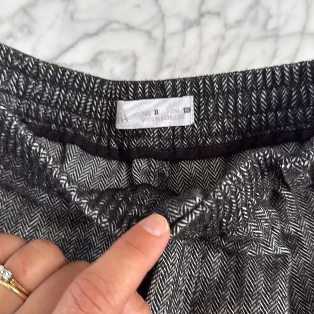 ZARA Kids | Gray Knit| CARGO TROUSERS Sz 8